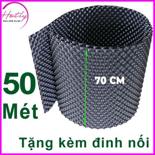50 mét bầu ươm cây v6 cao 70cm dày 6mm, cắt theo mét dài khách đặt, tặng ốc vít-77904