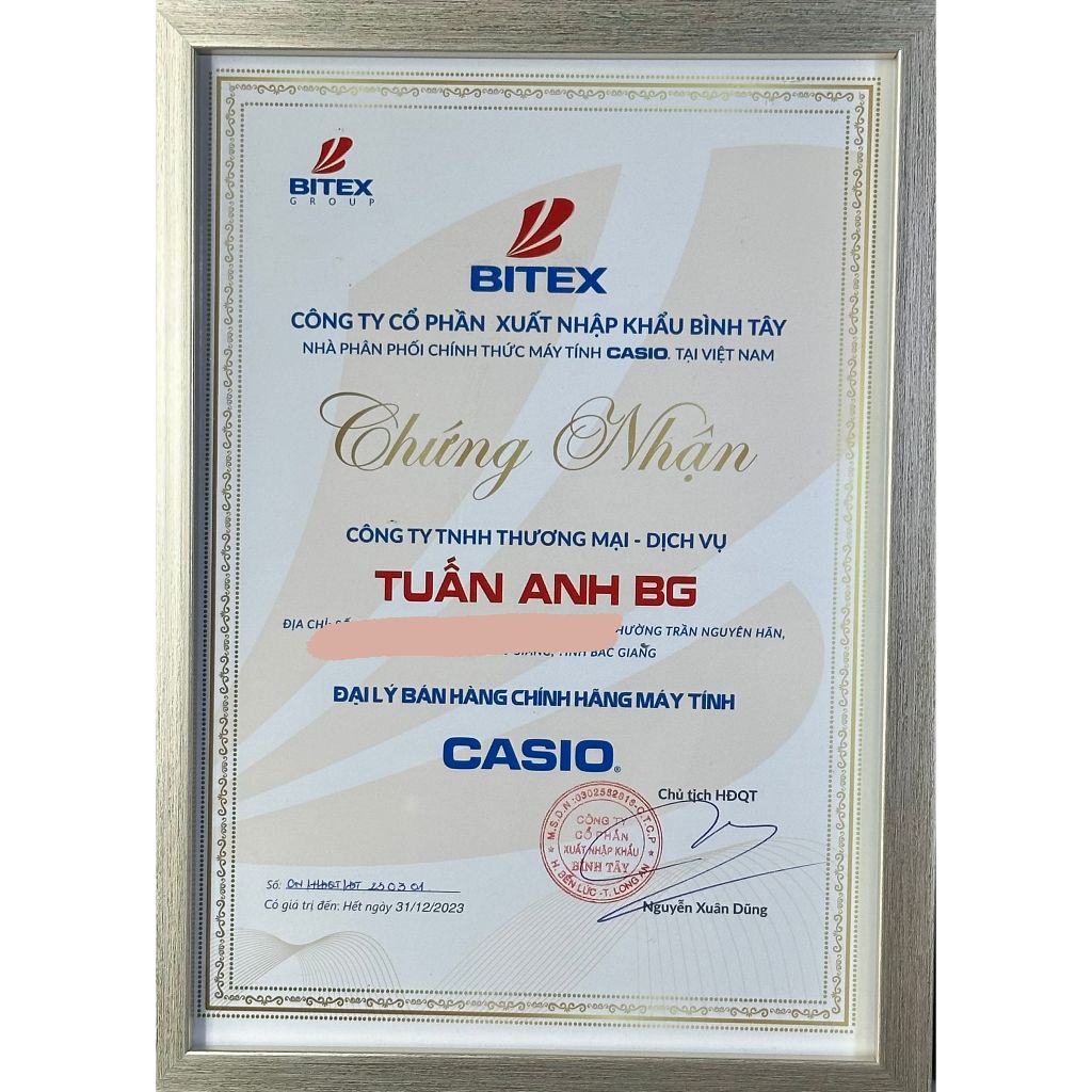 Máy tính Casio FX 580VNX chính hãng, bảo hành 7 năm, lỗi 1 đổi 1 trong năm đầu tiên