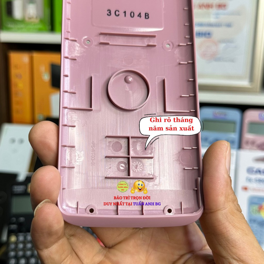 Máy tính Casio FX 580VNX chính hãng, bảo hành 7 năm, lỗi 1 đổi 1 trong năm đầu tiên