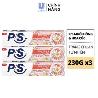 Kem đánh răng p/s muối hồng &hoa cúc