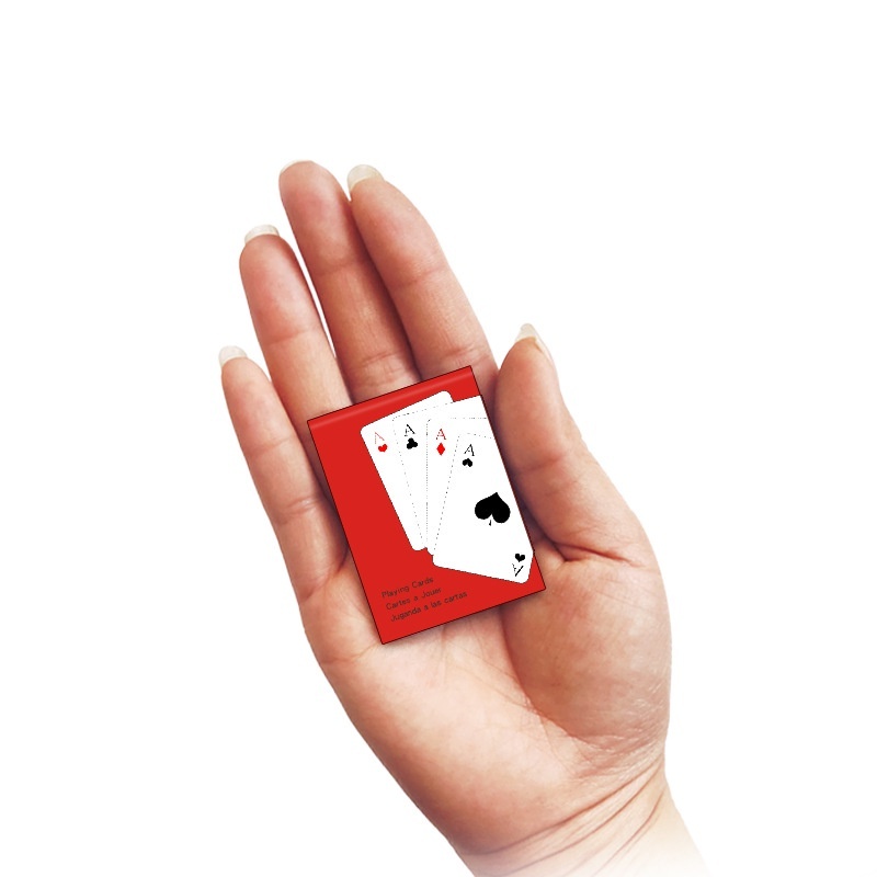 Bài tây Mini 52 lá - bài poker phiên bản nhỏ xinh - Color House