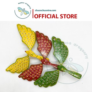 3 Con Chim Bồ Câu Tre cân bằng -Xuất khẩu cao cấp - bamboo bird