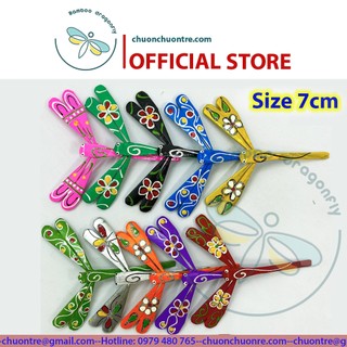 Bộ 10 chuồn chuồn tre 7cm - Xuất khẩu cao cấp - Cam Kết Giá Xưởng
