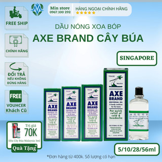 Dầu Cây Búa SINGAPORE Dầu Gió Trắng Axe Brand CHÍNH HÃNG