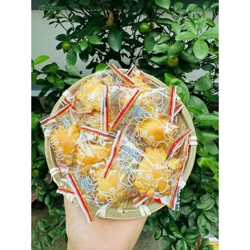 500G Bánh Cua Nhân Kem Bơ Sữa , Bánh Cua Kem Bơ Sữa , Bánh Quy Cua Nhân Kem, Bánh Con Cua