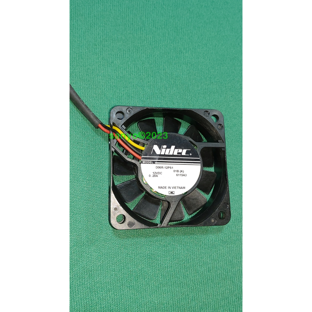 Quạt 6cm 6015 12V 0.2A