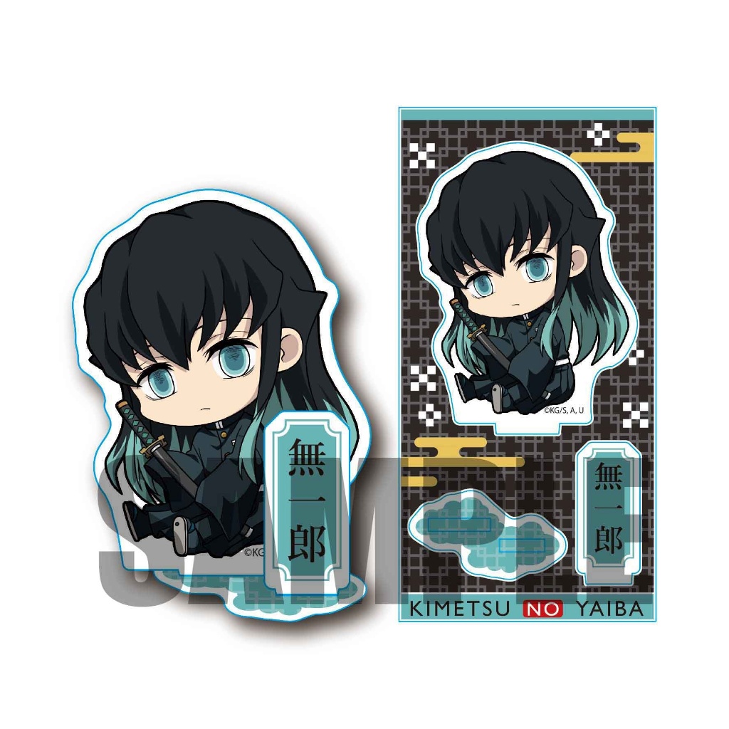 Standee mô hình nhân vật Kimetsu no Yaiba - Bell House - Gyugyutto Acrylic Stand Vol 2 - Muichiro Tokito
