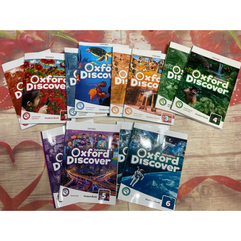 Oxford Discover 1 2nd edition 1,2,3,4,5,6