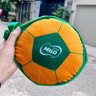 Túi đeo chéo hình tròn trái bóng quà từ Milo