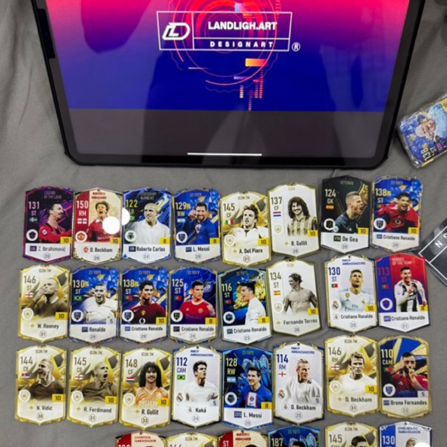 Móc khoá thẻ cầu thủ - Thẻ trưng bày FO4 (FC ONLINE)