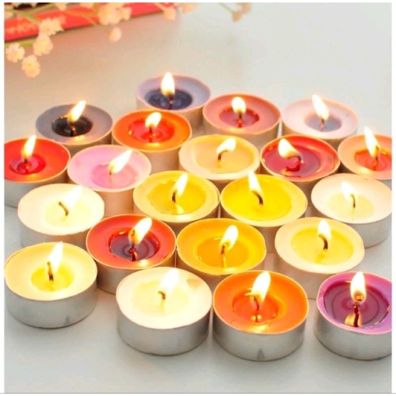Nến hoa mai đốt không khói bán lẽ từ 10v