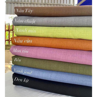 Vải đũi xước chun th.ái