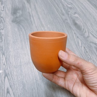 Chậu cây mini trồng sen đá, chậu đất nung mini