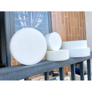 Bông lọc tròn SIÊU MỊN (dày: 2,5,10 Cm) thay thế cho lọc thùng chế  - Bông lọc bụi mịn, nano