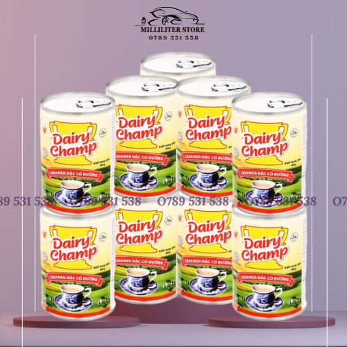Combo 10 hộp sữa đặc có đường Dairy Champ 500 gram
