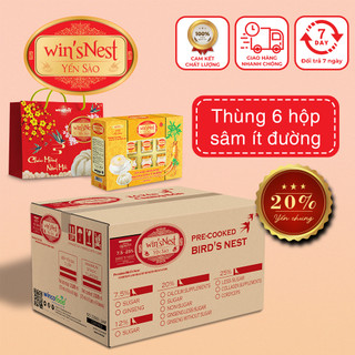 Yến sào wins'Nest nguyên chất nhân sâm ít đường 20%