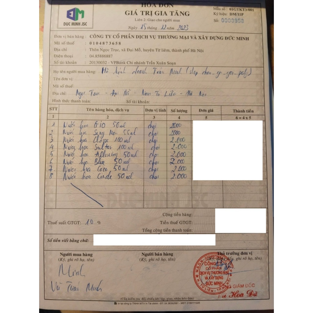 Nước hoa GIO Kafeina cho nam, Nước hoa nam 50 ml - Thơm nức mũi