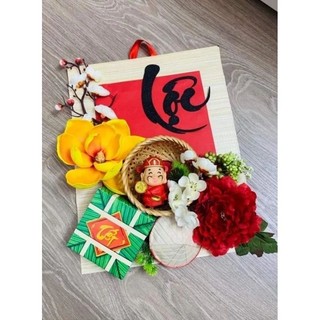 SÉT MÀNH TRE TRANG TRÍ, DECOR GÓC TẾT.