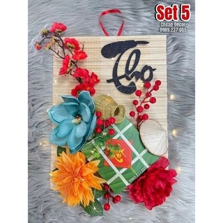 SÉT MÀNH TRE TRANG TRÍ, DECOR GÓC TẾT.