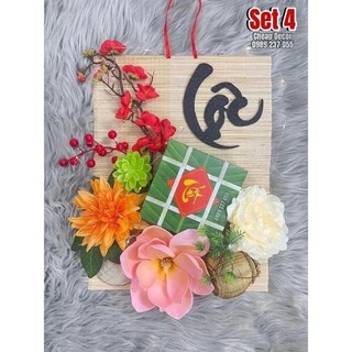 SÉT MÀNH TRE TRANG TRÍ, DECOR GÓC TẾT.