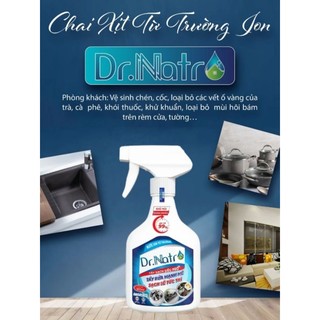 Nước siêu tẩy rửa dr natro công nghệ ion từ trường , xịt bay mọi vết bẩn