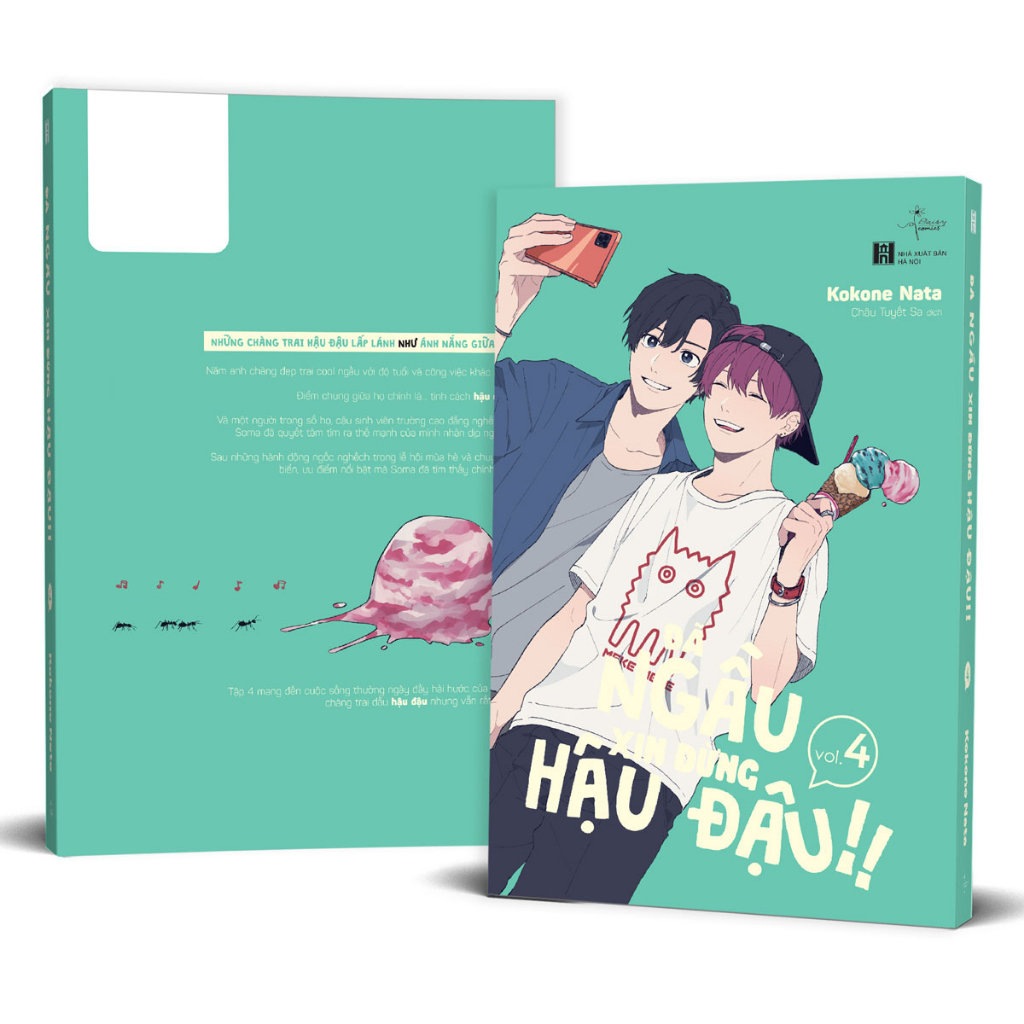 sách  -  Đã Ngầu Xin Đừng Hậu Đậu!! - Tập 4 - Tặng Kèm Postcard + Que Check-In