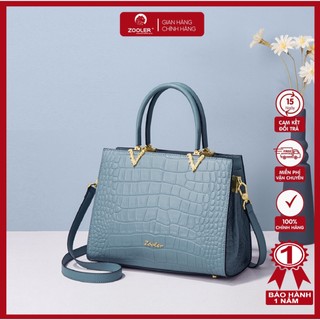 Túi xách nữ chính hãng zooler fullbox da thật size 28.5cm làm quà biếu, quà tặng, sinh nhật.,
