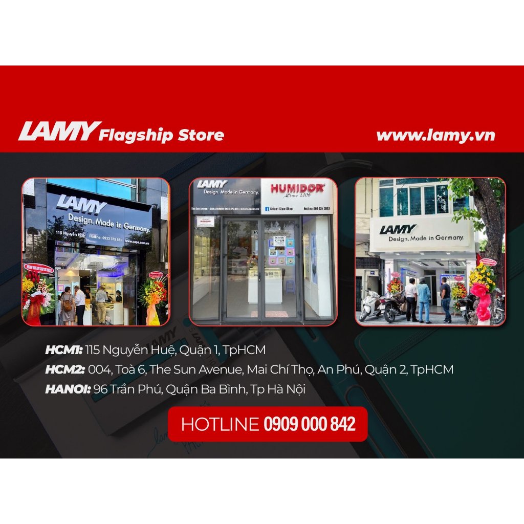 Bút chì cao cấp LAMY scribble Matt Black