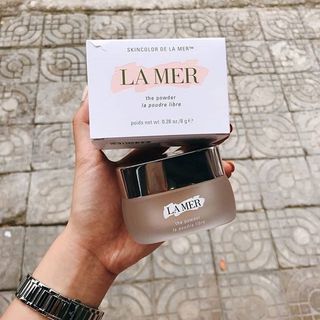 Phấn phủ dạng bột la mer the powder la poudre libre 8g auth