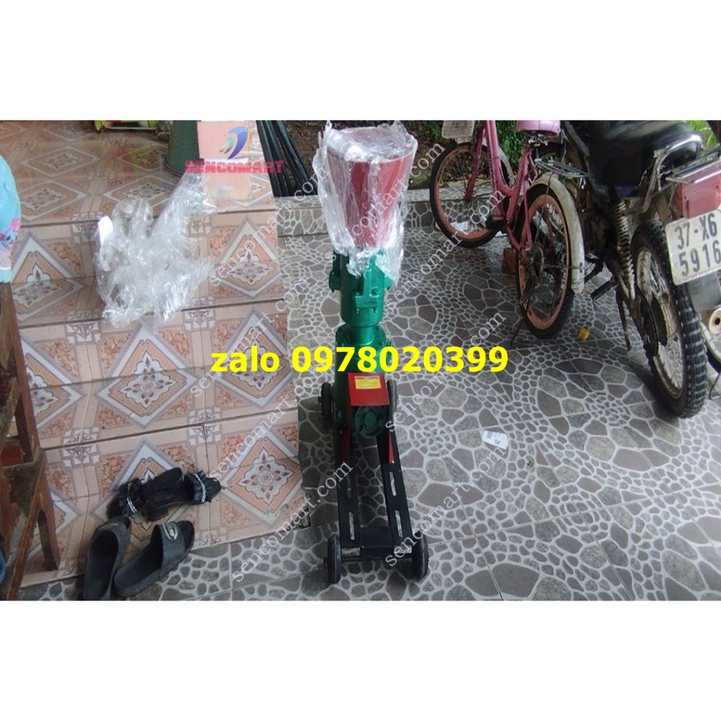 Khung máy ép cám viên  s160  chưa có mô tơ