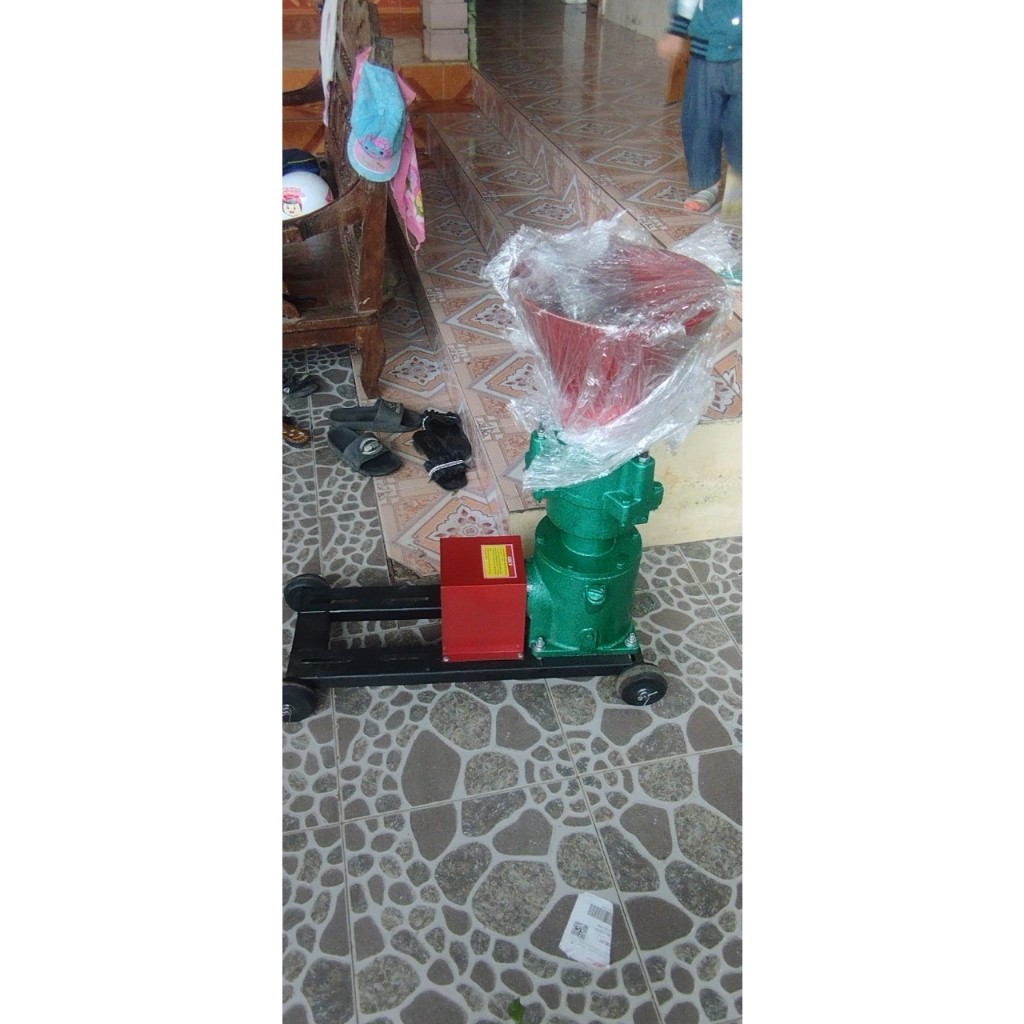 Khung máy ép cám viên  s160  chưa có mô tơ