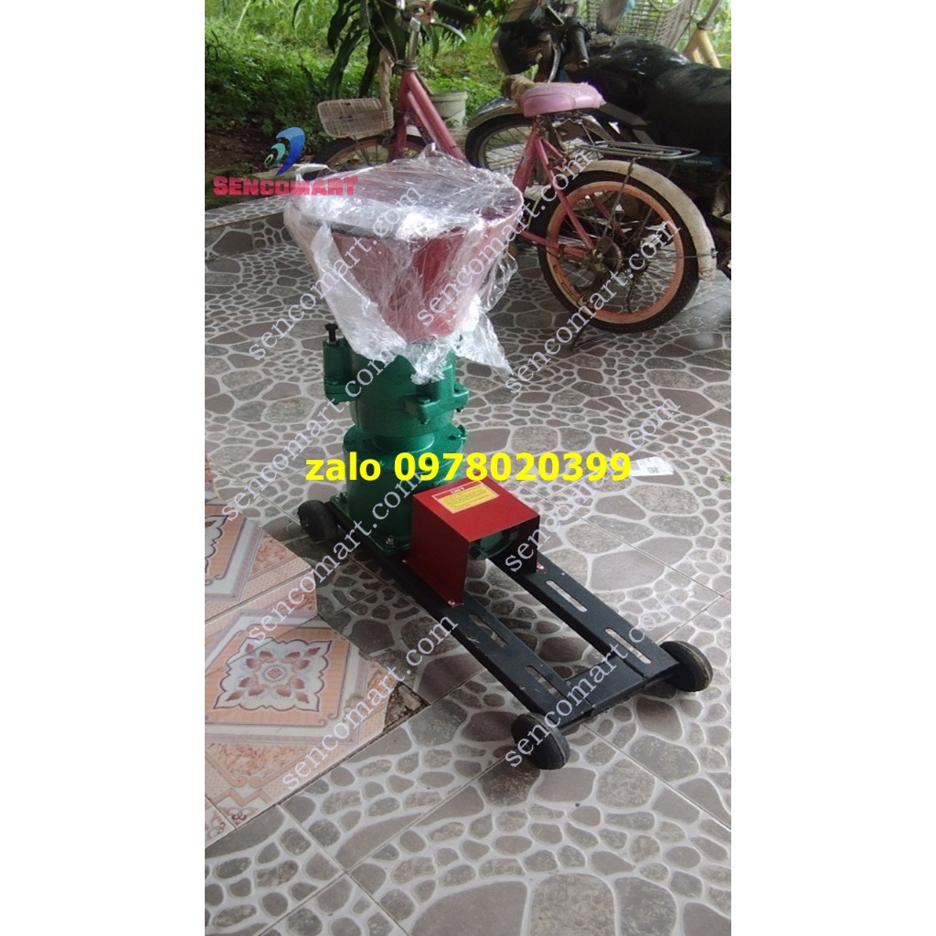 Khung máy ép cám viên  s160  chưa có mô tơ