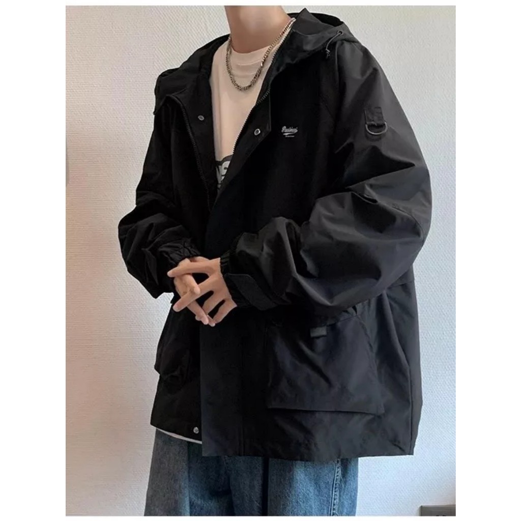 Áo khoác dù nam 2 lớp ,form áo rộng thoải mái-full size Nam và Nữ