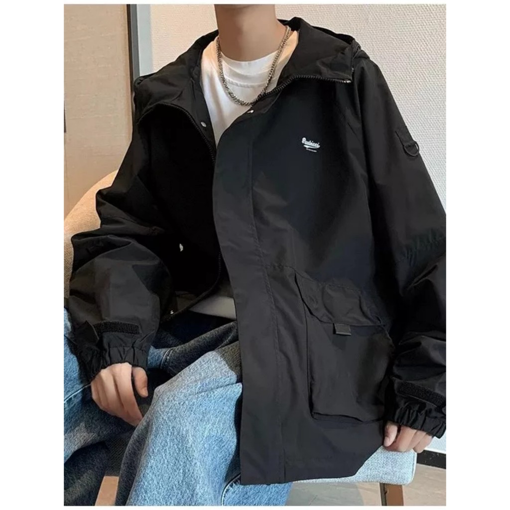Áo khoác dù nam 2 lớp ,form áo rộng thoải mái-full size Nam và Nữ
