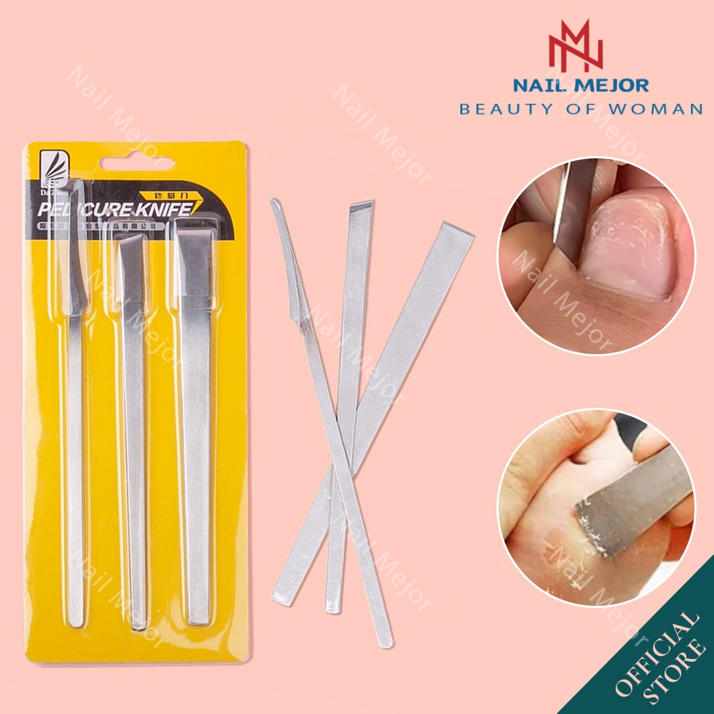 Dao lấy khóe chân , bộ lấy khóe cạo gót chân chuyên dụng 3 chiếc