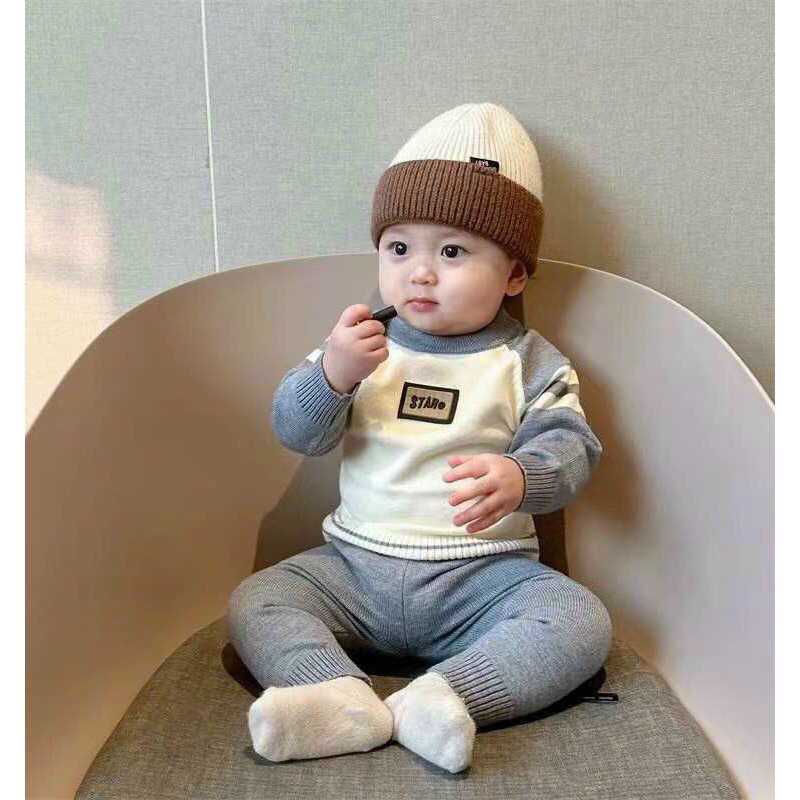 Bộ len cho bé trai