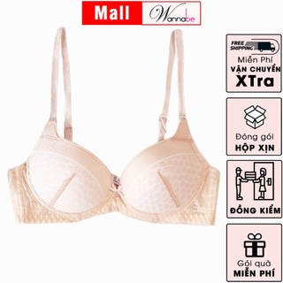 Áo ngực mút mỏng WANNABE  ANR13 không gọng ren hoa xinh xắn cảm giác thoải mái nhẹ nhàng cả ngày