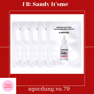 Sample dưỡng trắng mờ thâm Glutathion Melanon X Medi-peel chính hãng