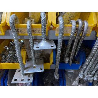 Móc treo quạt Trần inox, thép các kích cỡ phi 12