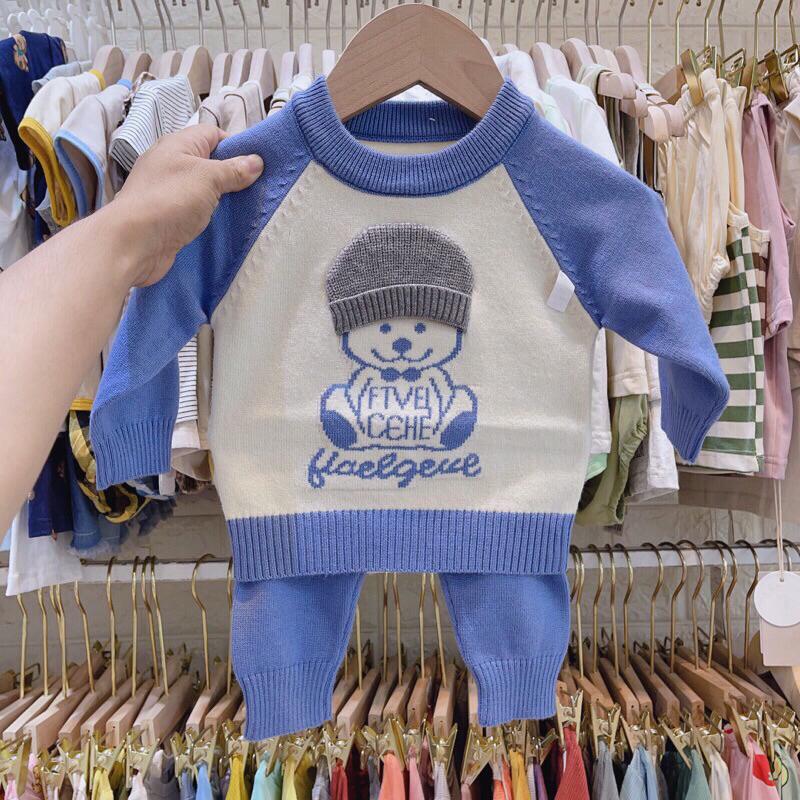 Bộ len cho bé trai