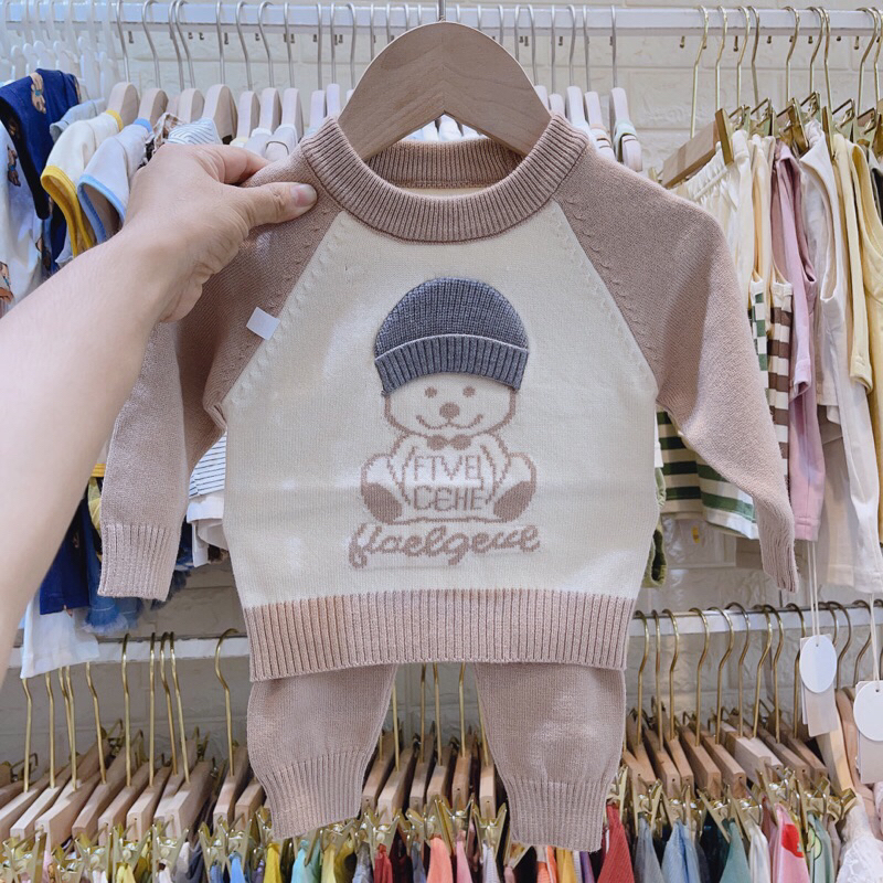 Bộ len cho bé trai