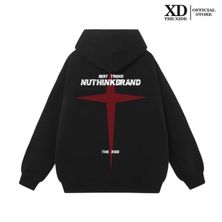 Áo Hoodie nỉ The Xide in hình CỘNG  form unisex nam nữ chất nỉ bông dày dặn