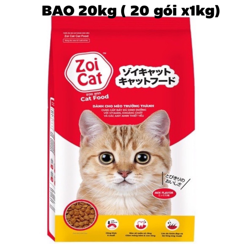 Thức ăn cho mèo Zoi Cat 20kg