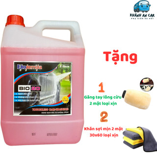 Nước Rửa Xe Không Chạm SẠCH & BÓNG VỎ Ekokemika Bio 20 - 5L. Tặng bộ quà tặng siêu hot