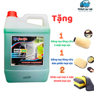 Nước rửa xe không chạm và rửa khoang máy siêu sạch bio 35 - can 5lít