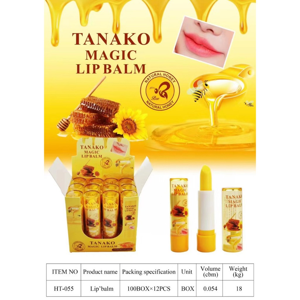 Bán Lẻ 1 Thỏi Son Dưỡng TANAKO Thái Lan 3.5g Mật Ong NO.HT-055 - HÀNG MỚI VỀ