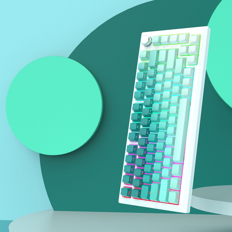 KEYCAP GRADIENT SIDE PRINT XUYÊN LED CẠNH | PBT DOUBLE SHOT | CHERRY PROFILE