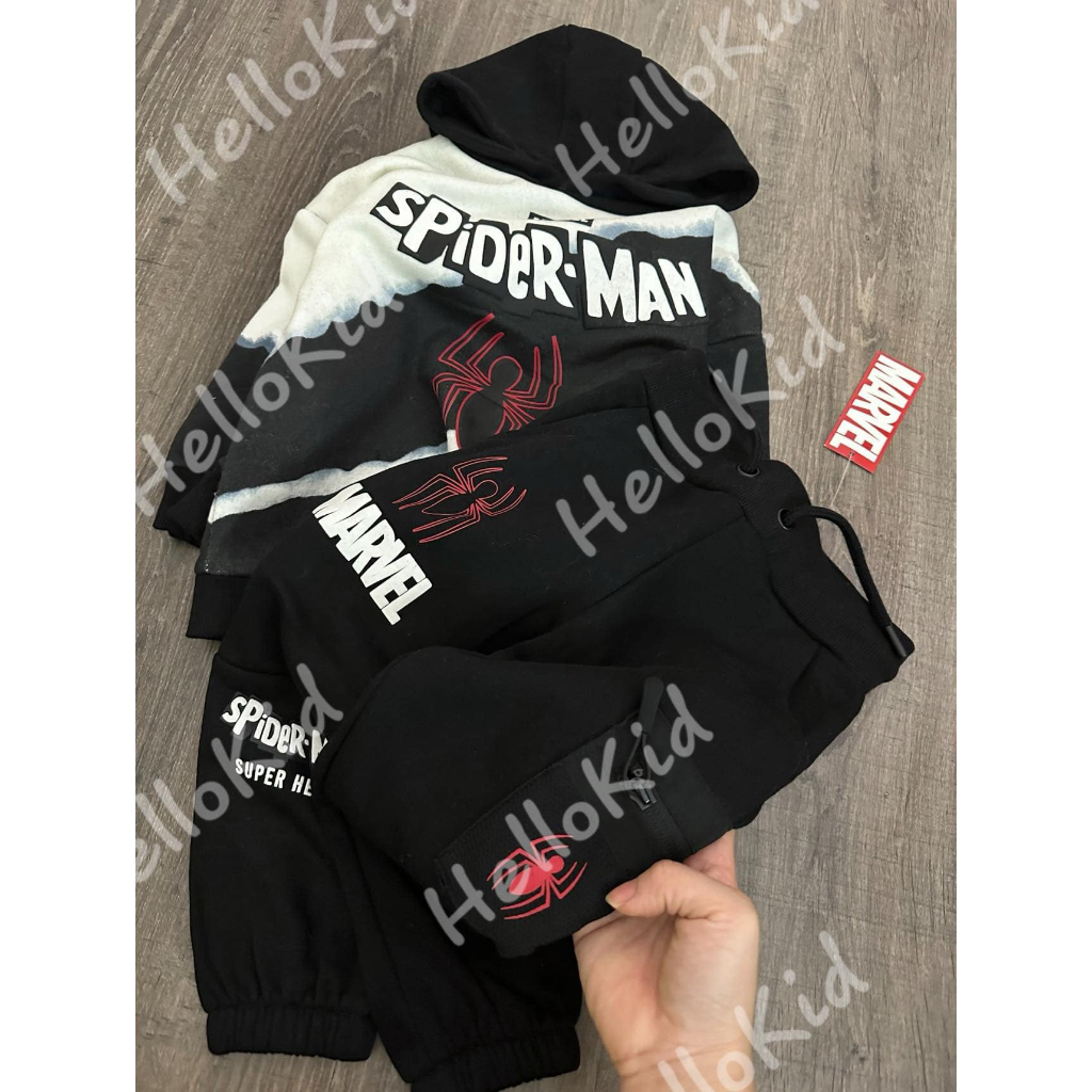 Bộ nỉ nhện loang prima cho bé