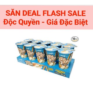 Lốc 10 ly bánh chấm yan yan vị vani 50g