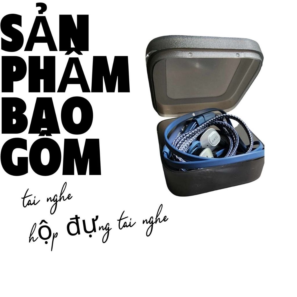 Tai Nghe Có Dây Typec AKG 𝐜𝐡𝐢́𝐧𝐡 𝐡𝐚𝐧𝐠 𝐬𝐚𝐦 𝐬𝐮𝐧𝐠,Nhét Tai Gaming Có Mic Chống Ồn Bọc Dù Chân 3.5mm Hello Store